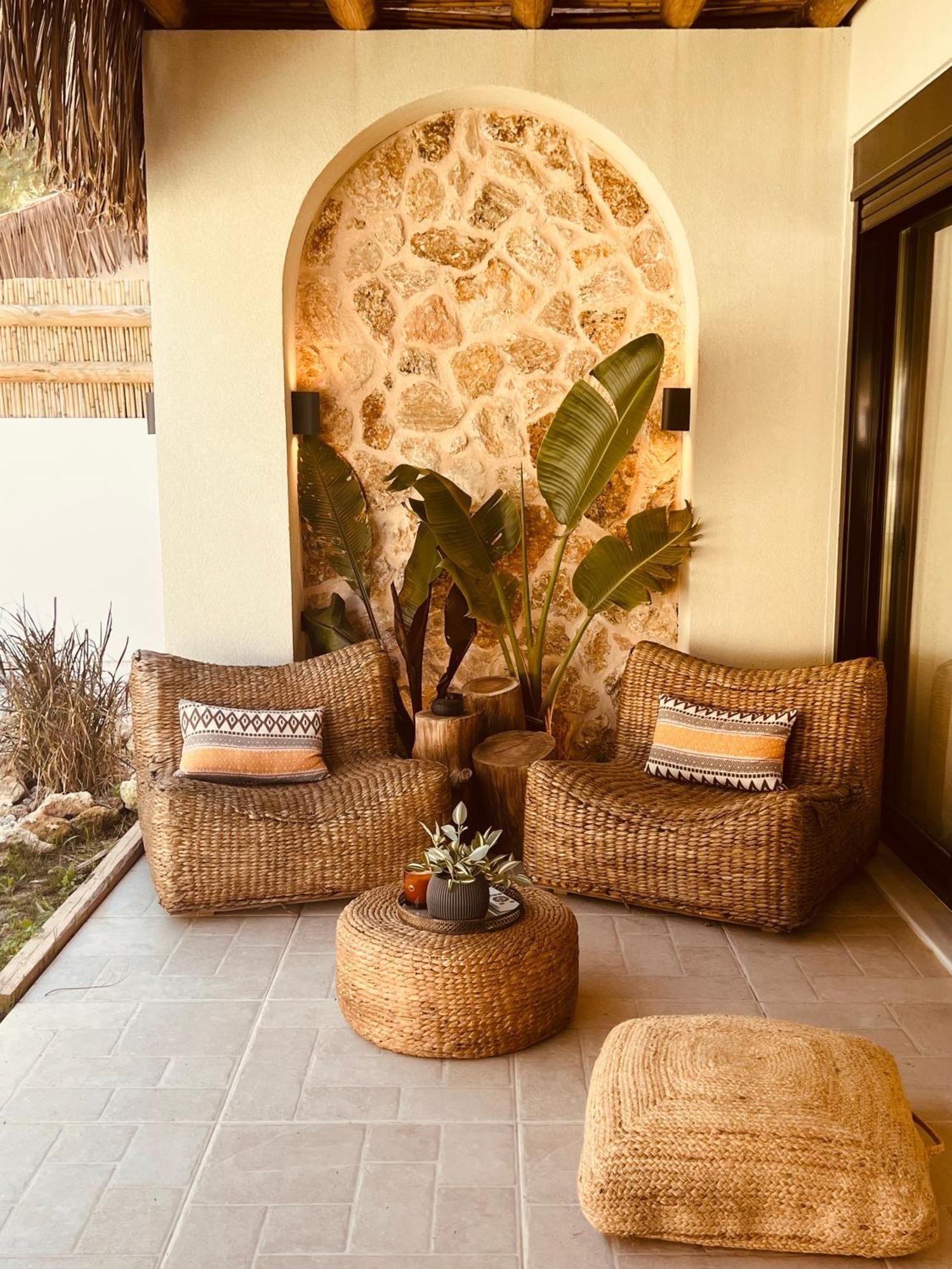 Naya Pool & Garden View Bungalow Koskinou  外观 照片