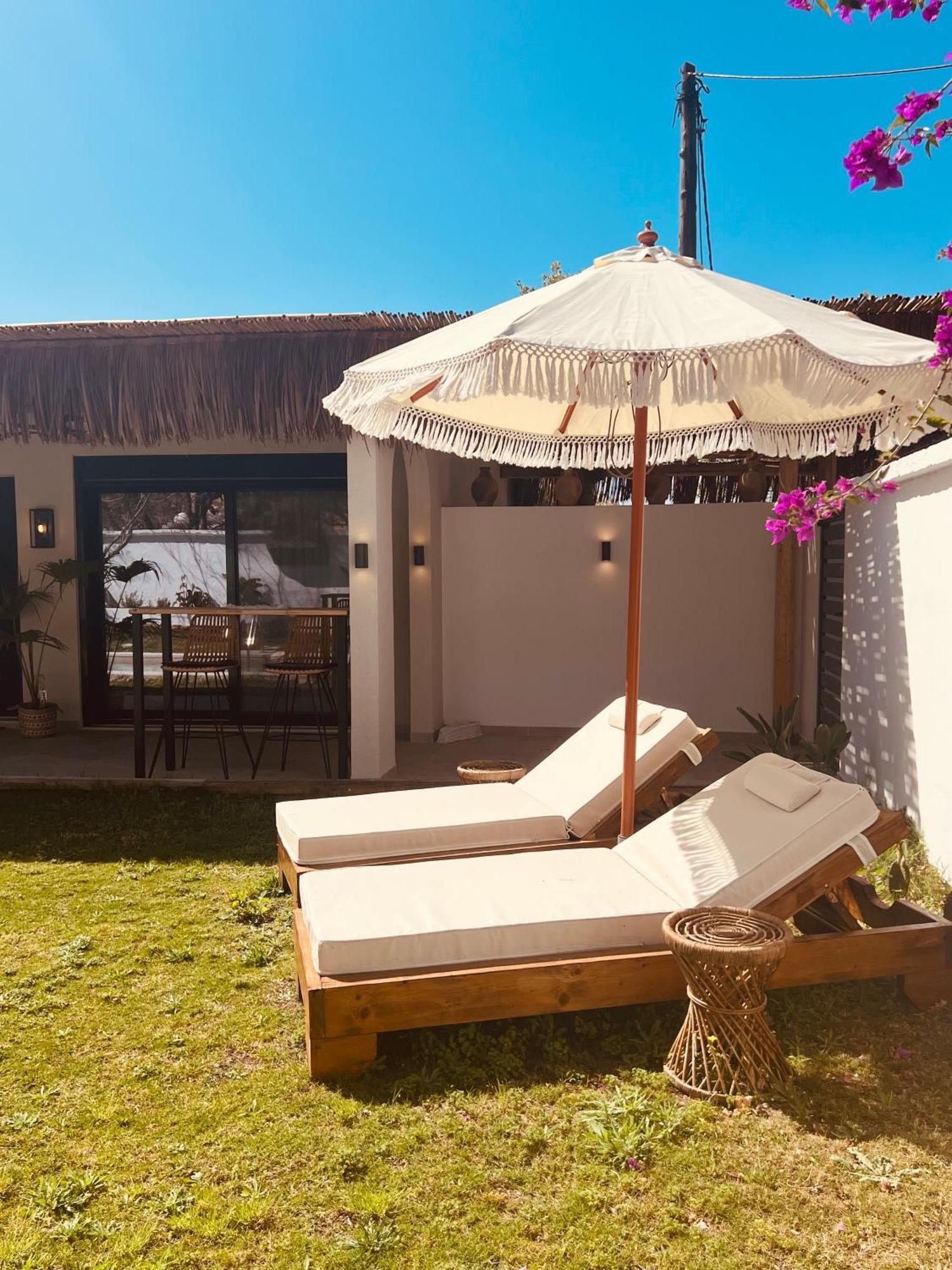 Naya Pool & Garden View Bungalow Koskinou  外观 照片